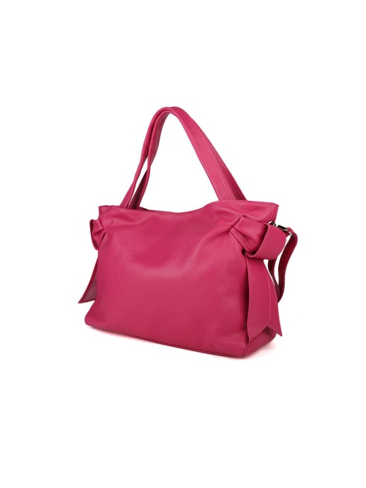 Giulia Monti Tote Bag Fuchsia - Image 2