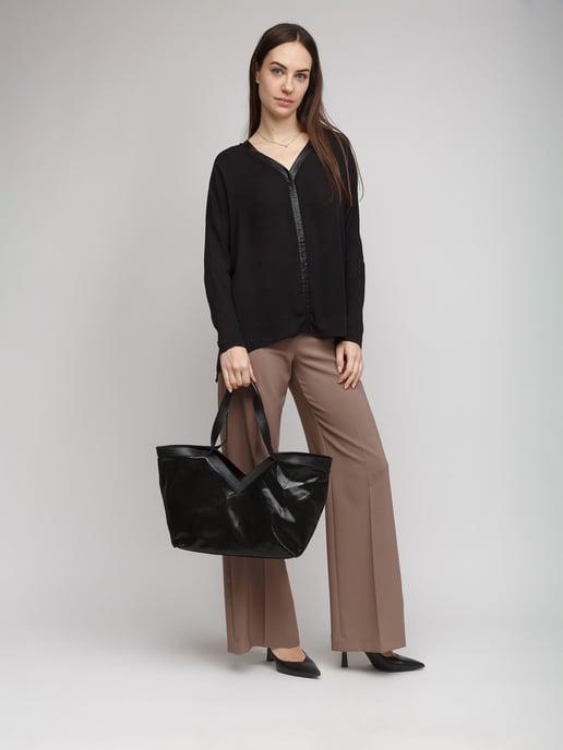 Giulia Monti Tragetasche Schwarz - Image 4