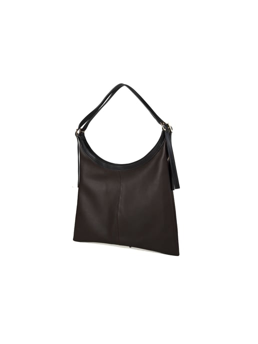 Giulia Monti Tragetasche Braun Schwarz - Image 2