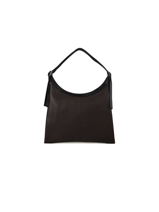 Giulia Monti Tragetasche Braun Schwarz - Image 3