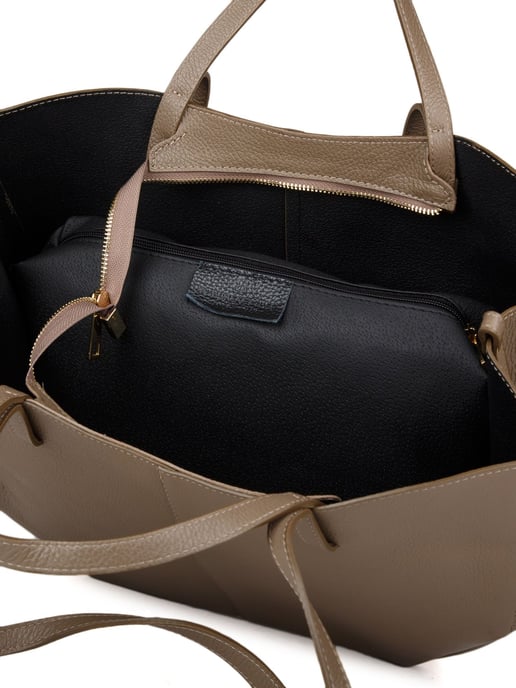 Giulia Monti Handtasche Taupe - Image 4
