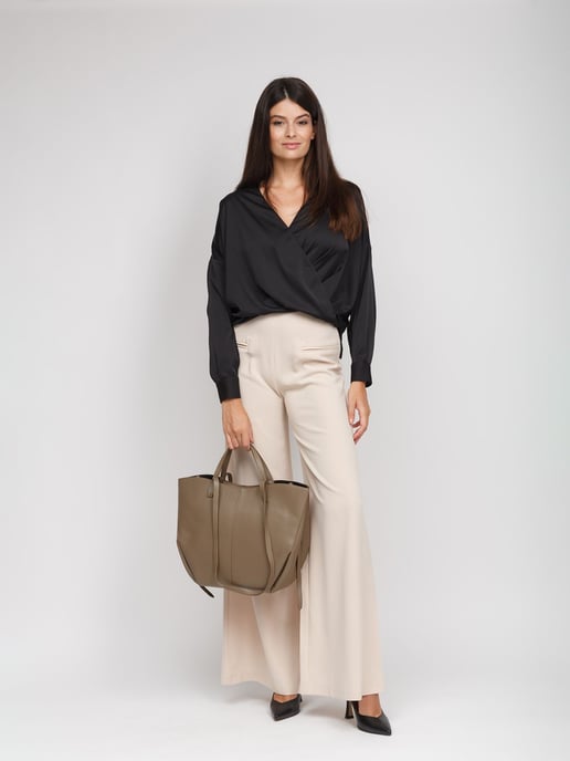 Giulia Monti Handtasche Taupe - Image 5
