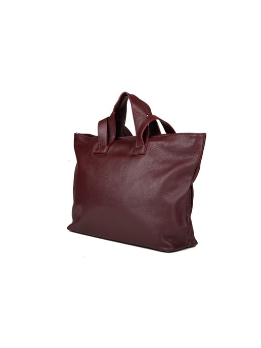 Giulia Monti Tote Bag Bordeaux - Image 2
