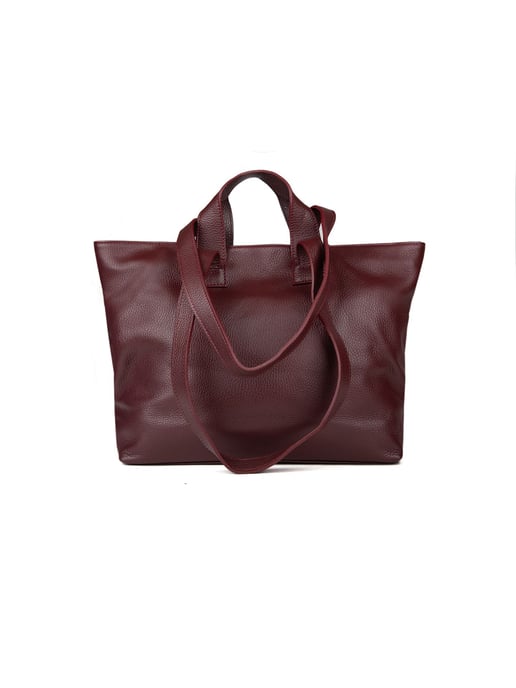 Giulia Monti Tote Bag Bordeaux - Image 3