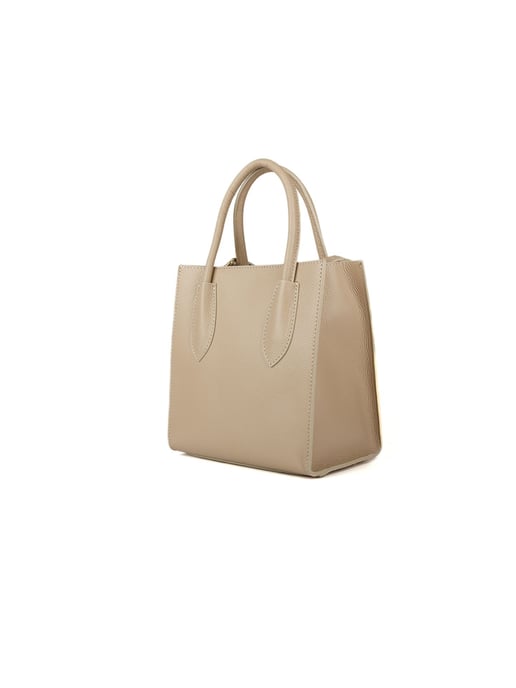 Giulia Monti Tragetasche Grau Beige - Image 2