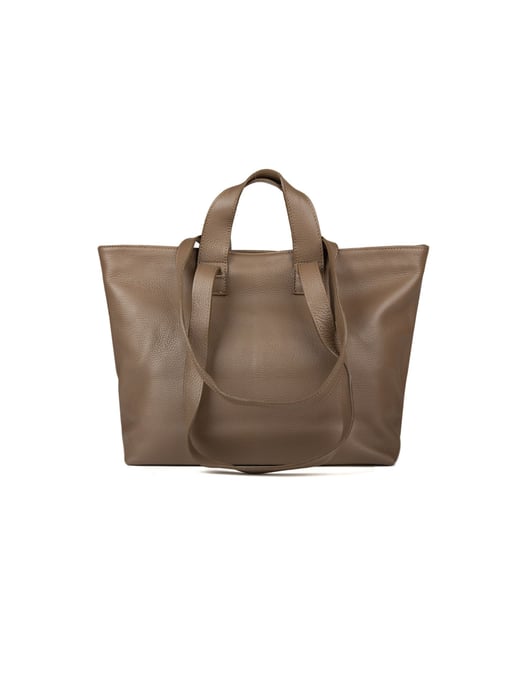 Giulia Monti Einkaufstasche Taupe - Image 3