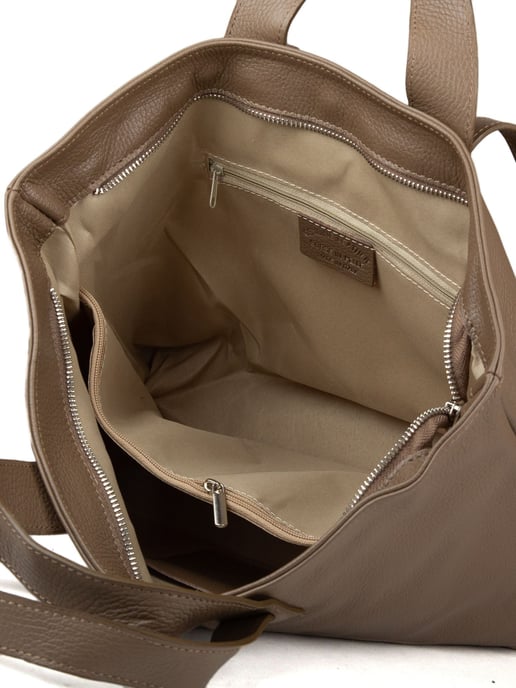 Giulia Monti Einkaufstasche Taupe - Image 4