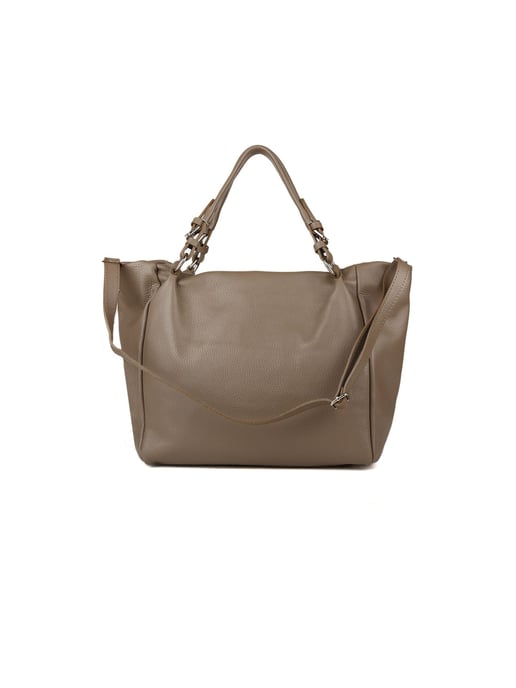 Giulia Monti Tote Bag Taupe - Image 3