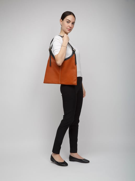 Giulia Monti Shopper Tasche Mattone - Image 5