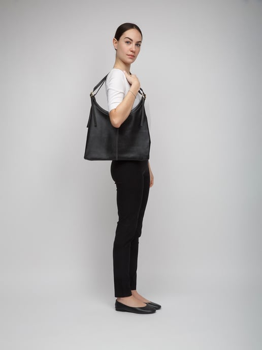 Giulia Monti Tragetasche Schwarz - Image 5