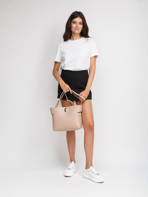 Giulia Monti Shopper Tasche Rose Antik - Image 5
