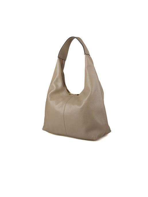 Giulia Monti Einkaufstasche Grau Beige - Image 2