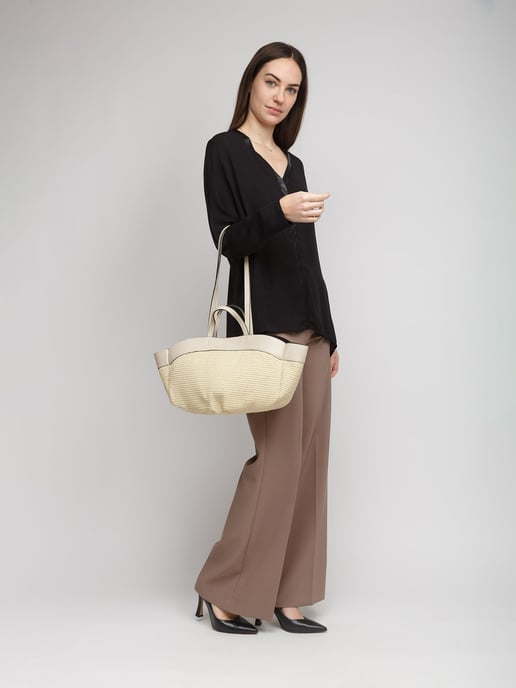 Giulia Monti Handtasche Hellbeige - Image 5