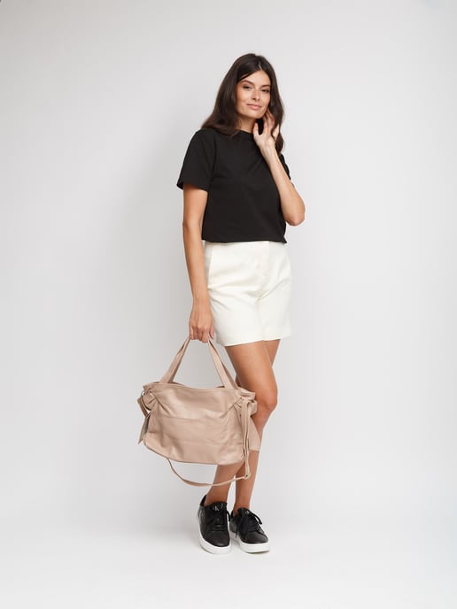 Giulia Monti Tote Bag Nude - Image 5