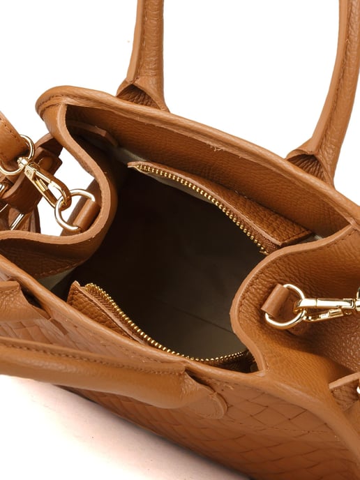 Giulia Monti Tote Bag Goldbraun - Image 4