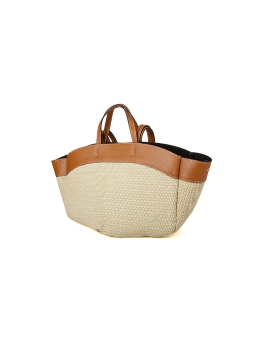 Giulia Monti Handtasche Hellbraun - Image 2