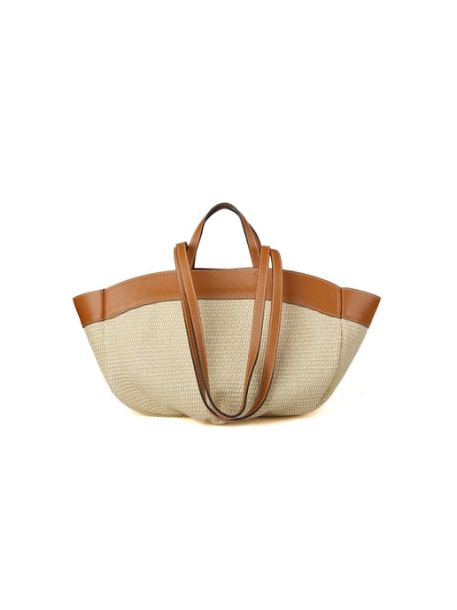 Giulia Monti Handtasche Hellbraun - Image 3