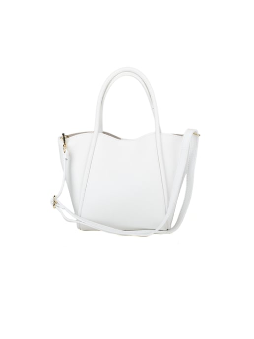 Giulia Monti Schultertasche Weiß - Image 3