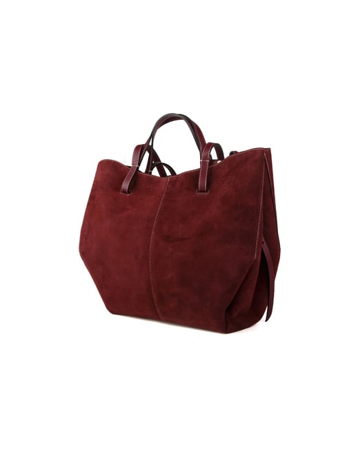 Giulia Monti Tragetasche Bordeaux - Image 2