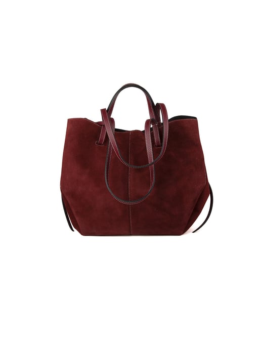 Giulia Monti Tragetasche Bordeaux - Image 3