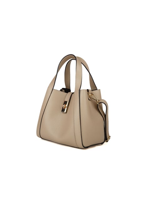 Giulia Monti Tote Bag Grau Beige - Image 2