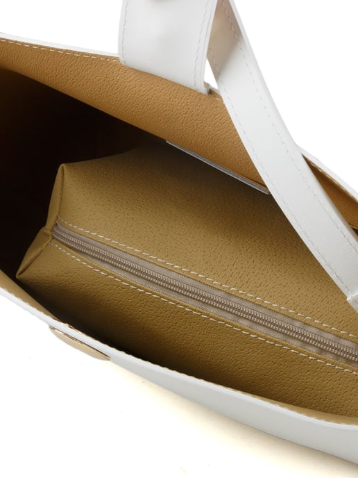 Giulia Monti Tote Bag Weiß - Image 4