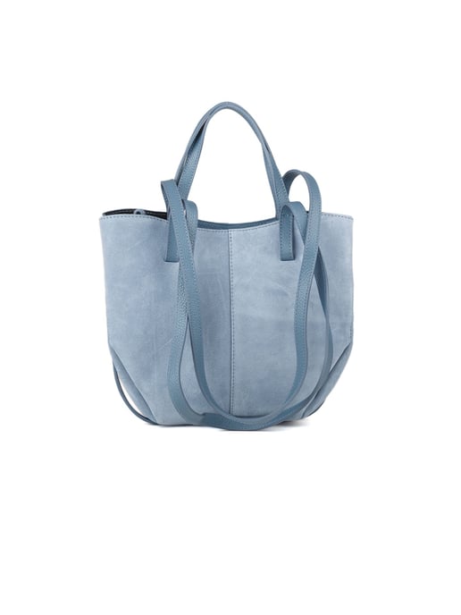 Giulia Monti Einkaufstasche Stahlblau - Image 3