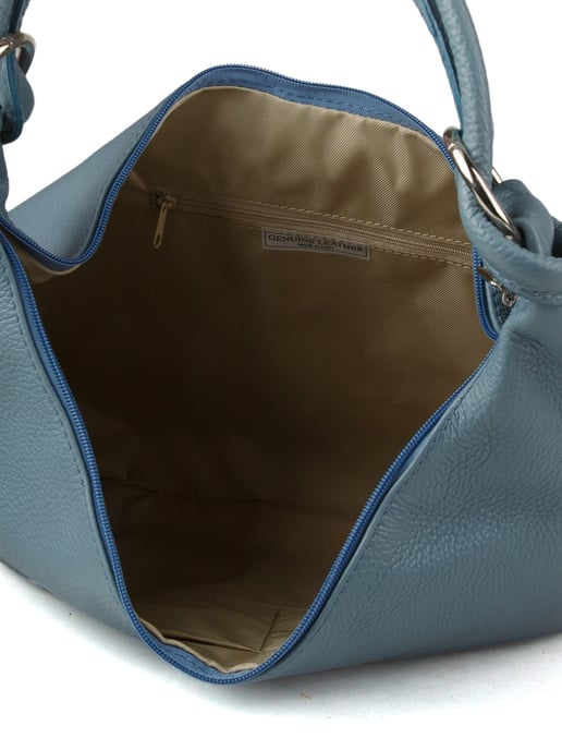 Giulia Monti Tote Bag Stahlblau - Image 4