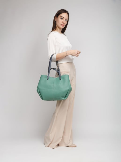 Giulia Monti Handtasche Seafom Dunkelgrau - Image 5