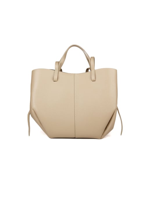 Giulia Monti Tote Bag Grau Beige - Image 1
