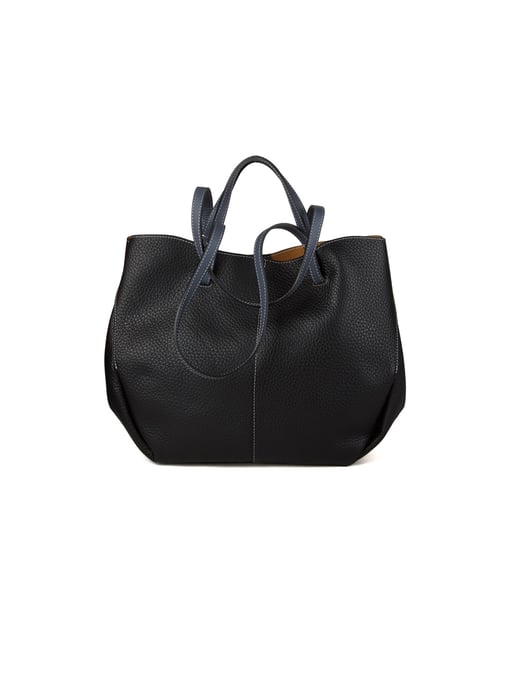 Giulia Monti Tasche Schwarz Dunkelgrau - Image 3