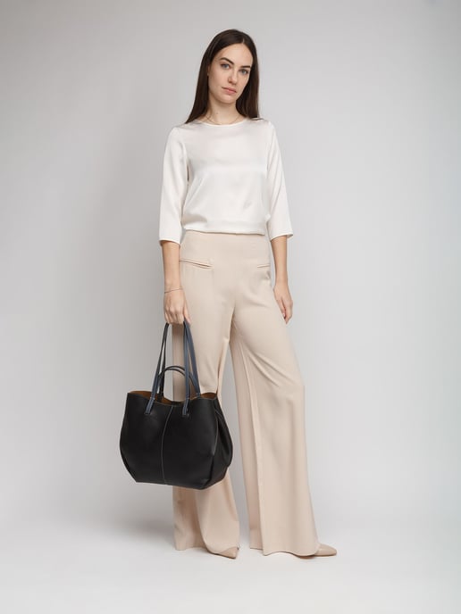 Giulia Monti Tasche Schwarz Dunkelgrau - Image 5