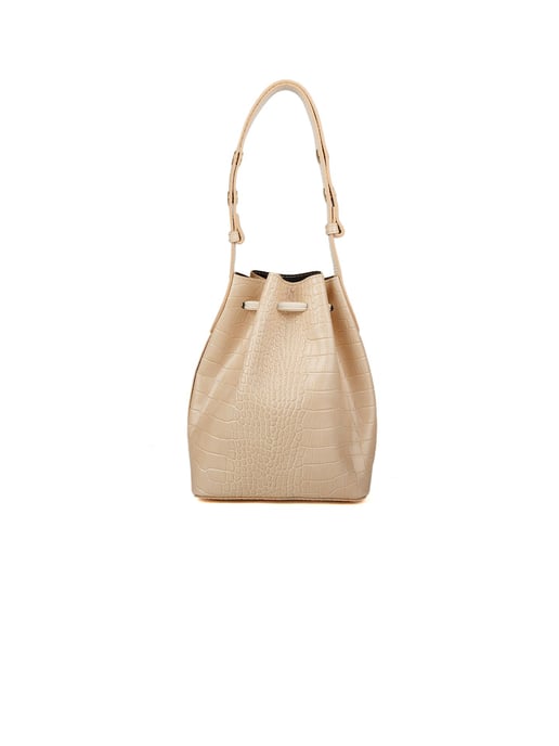Giulia Monti Eimer Tasche Hellbeige - Image 3
