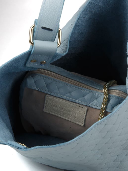 Giulia Monti Bucket Bag Himmelblau - Image 4