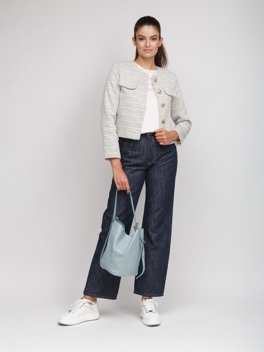 Giulia Monti Bucket Bag Himmelblau - Image 5