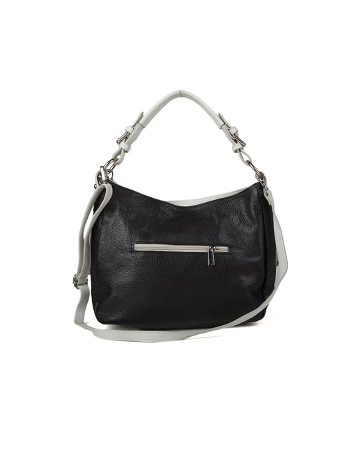 Giulia Monti Bucket Bag Schwarz Grau - Image 3