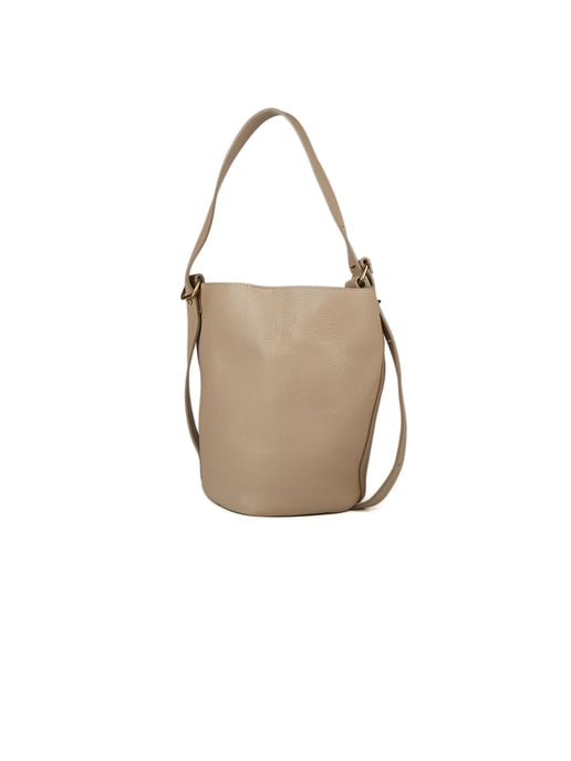 Giulia Monti Bucket Bag Grau Beige - Image 2