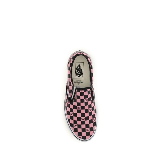 Valentino Garavani Mehrfarbige Baumwoll Sneakers mit niedriger Sohle - Image 4