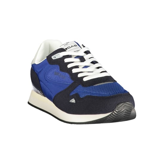 Gas Blue Polyester Herren Sneaker - Image 2