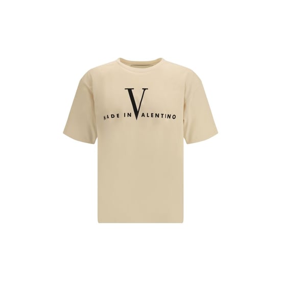 Valentino Beiges Baumwoll-T-Shirt - Image 1