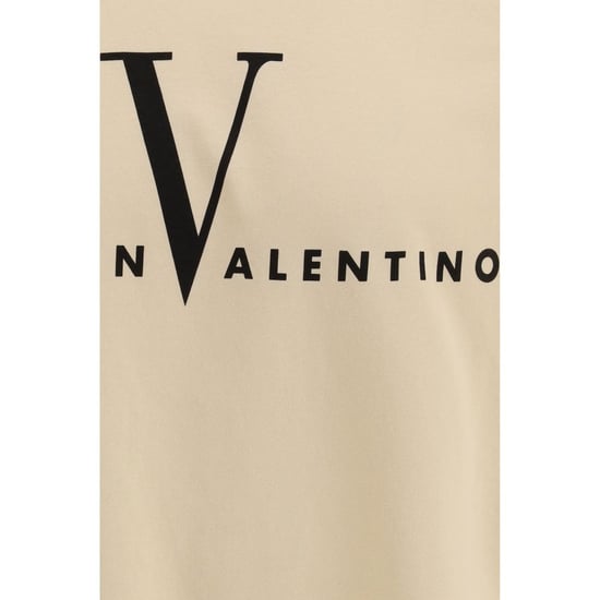 Valentino Beiges Baumwoll-T-Shirt - Image 3