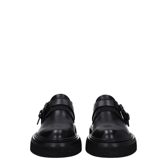 Max Mara schwarze Leder-Oxfords und Derbys - Image 3