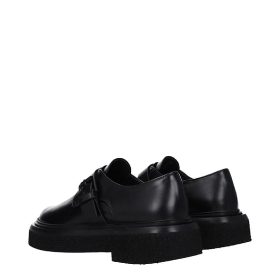 Max Mara schwarze Leder-Oxfords und Derbys - Image 4