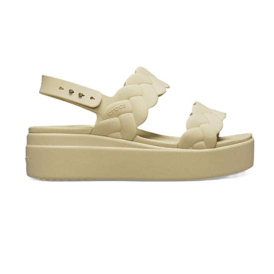 Damen Crocs Brklyn Wvn Upr in Chai - Image 1