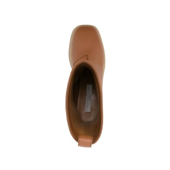 Stella McCartney Braune Polyethylen Stiefeletten - Image 4