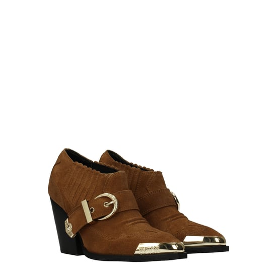 Versace Jeans Braune Leder Stiefeletten - Image 2