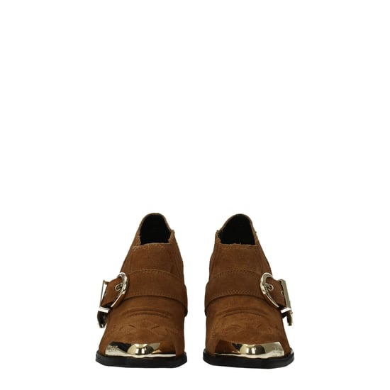 Versace Jeans Braune Leder Stiefeletten - Image 3