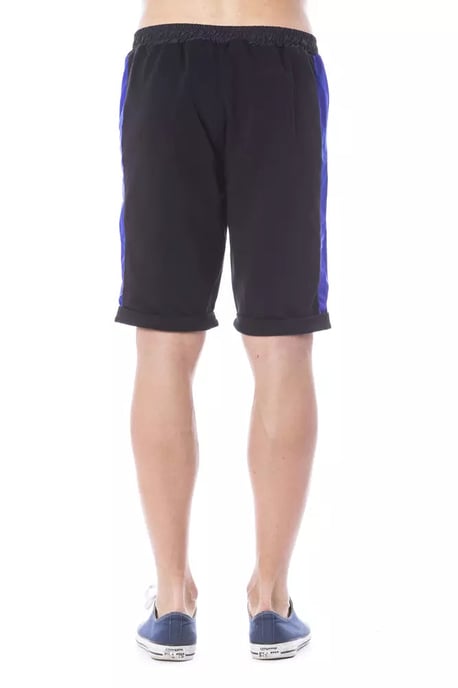 Verri Schwarze Baumwollshorts für Herren - Image 3