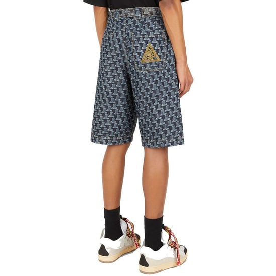 Lanvin Blaue Baumwollshorts - Image 3