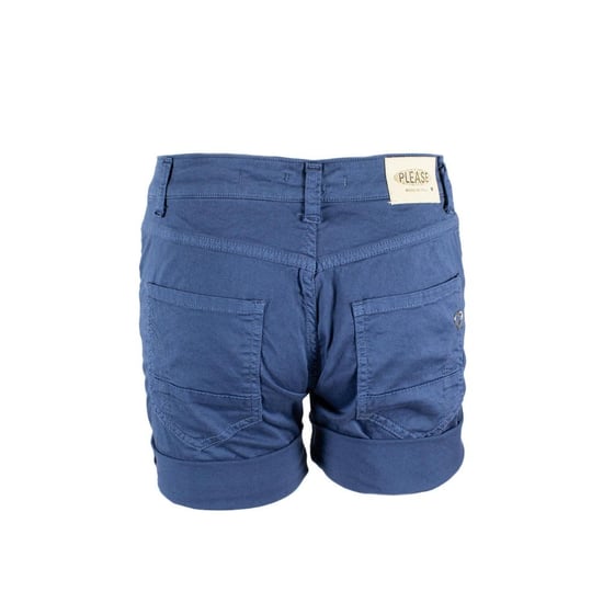 Bitte Blaue Baumwoll-Shorts - Image 2